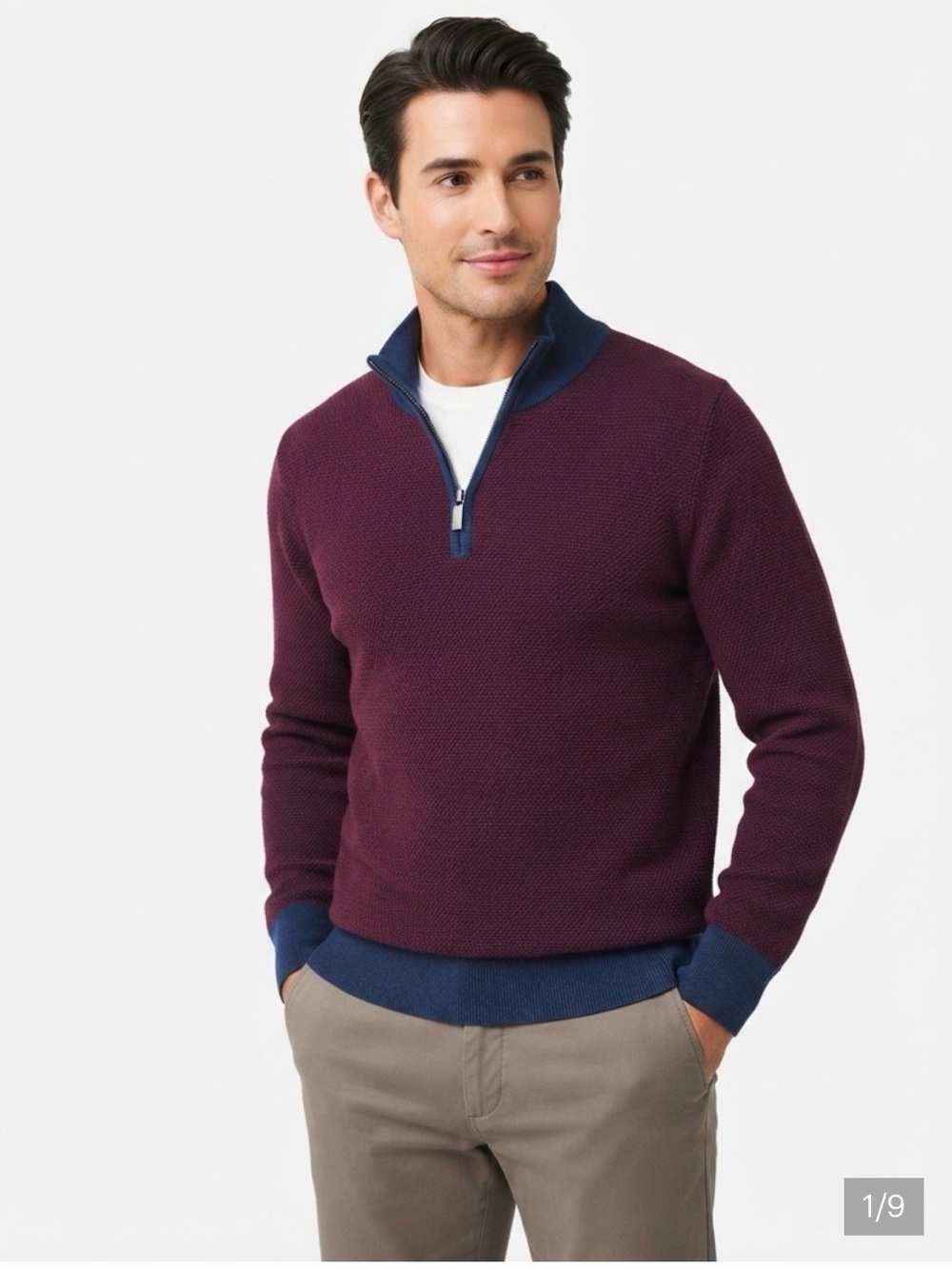 UNTUCKit Men’s Marvall Quarter Zip